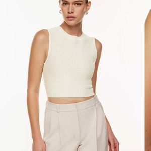 Artizia Babaton Pia sculpt knit tank top